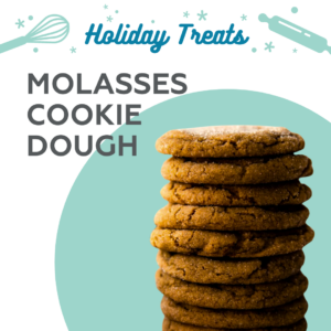 Molasses cookie dough