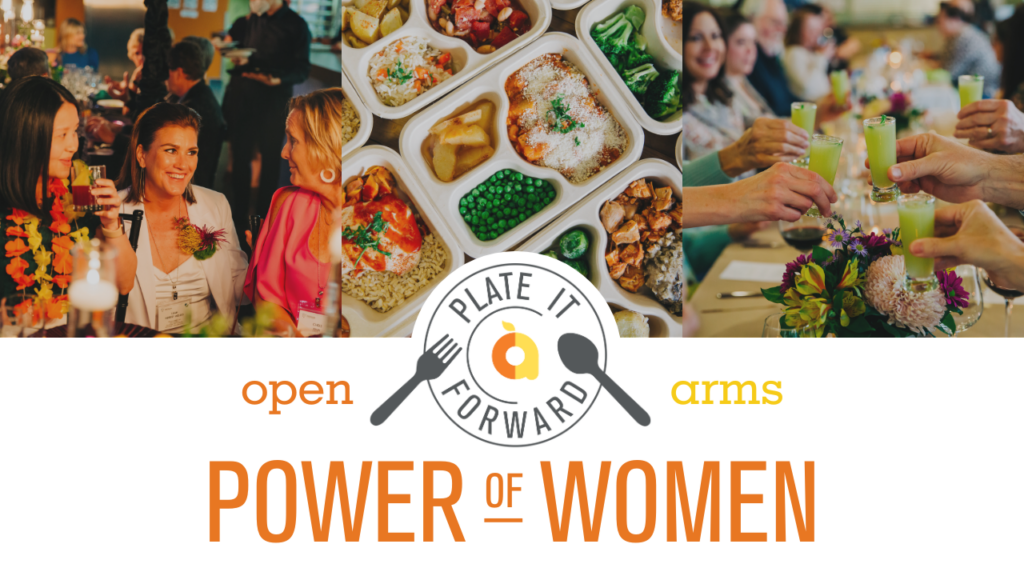 Plate it Forward, Power of women graphic.