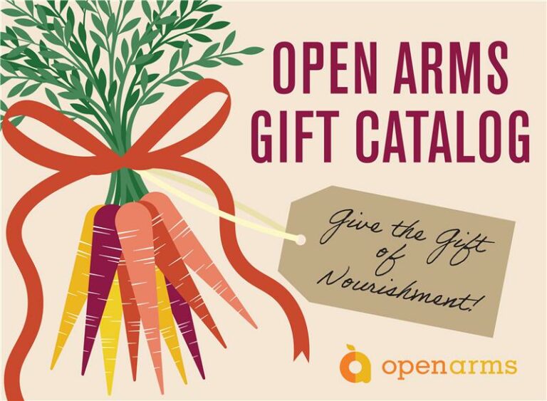 OPen Arms Gift Catalog Graphic