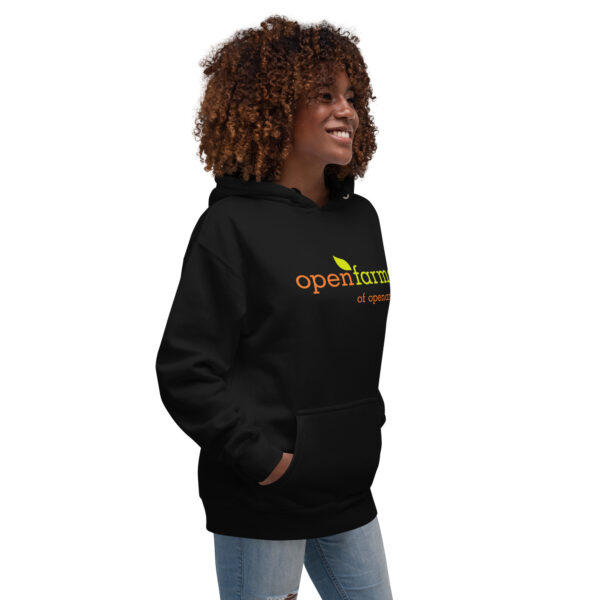 Open Farms Dark Unisex Hoodie - Image 2