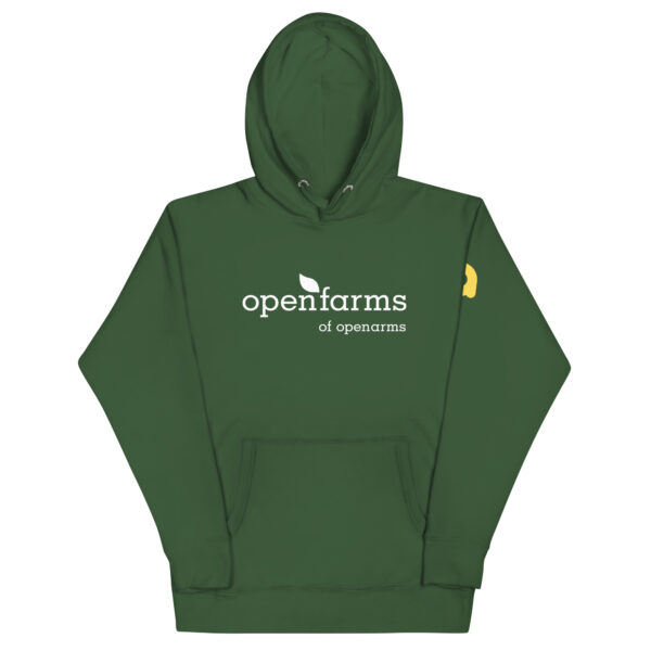 Open Farms White Unisex Hoodie - Image 17