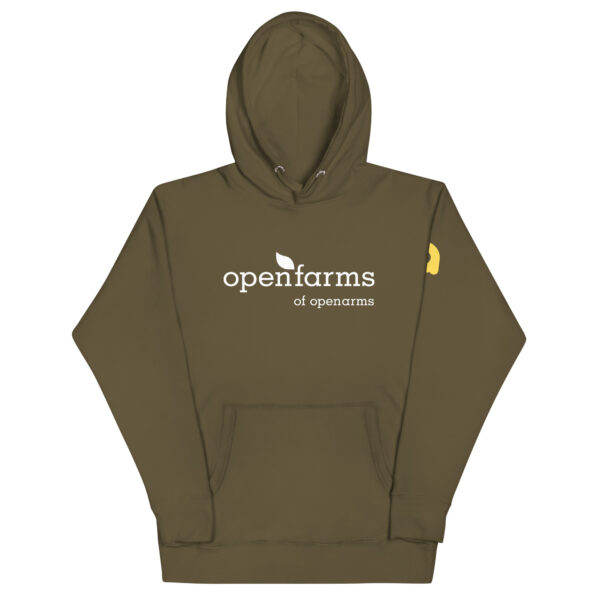 Open Farms White Unisex Hoodie - Image 19