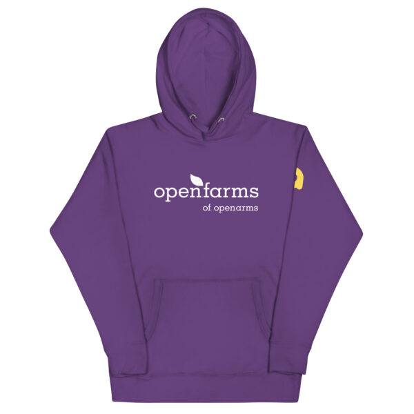 Open Farms White Unisex Hoodie - Image 15